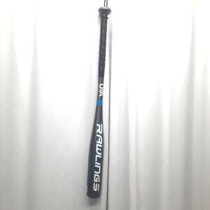 Rawlings RUSH USA Baseball Bat | 27" 17 oz (-10) | 2 1/4" Barrel | Black/Blue